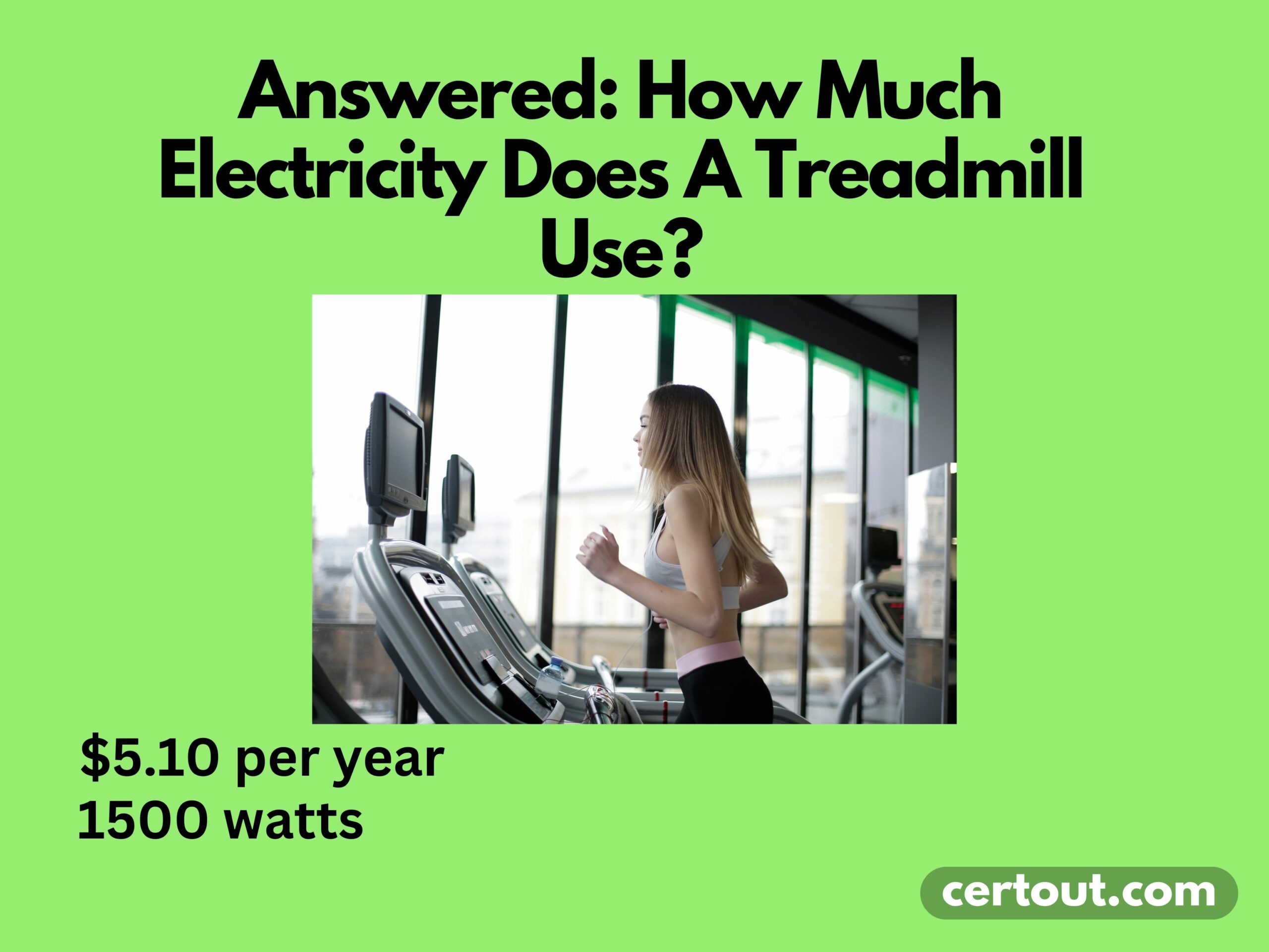 Electricity Does A Treadmill Use