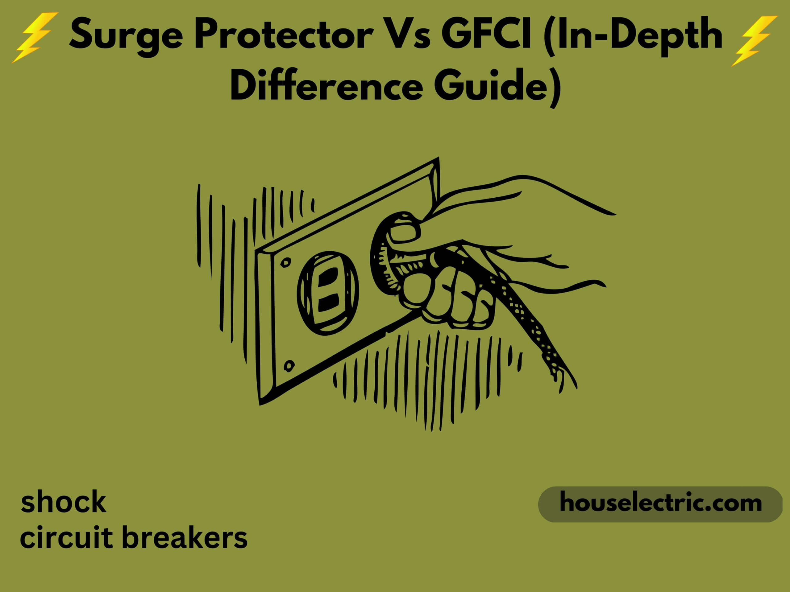Surge Protector Vs GFCI