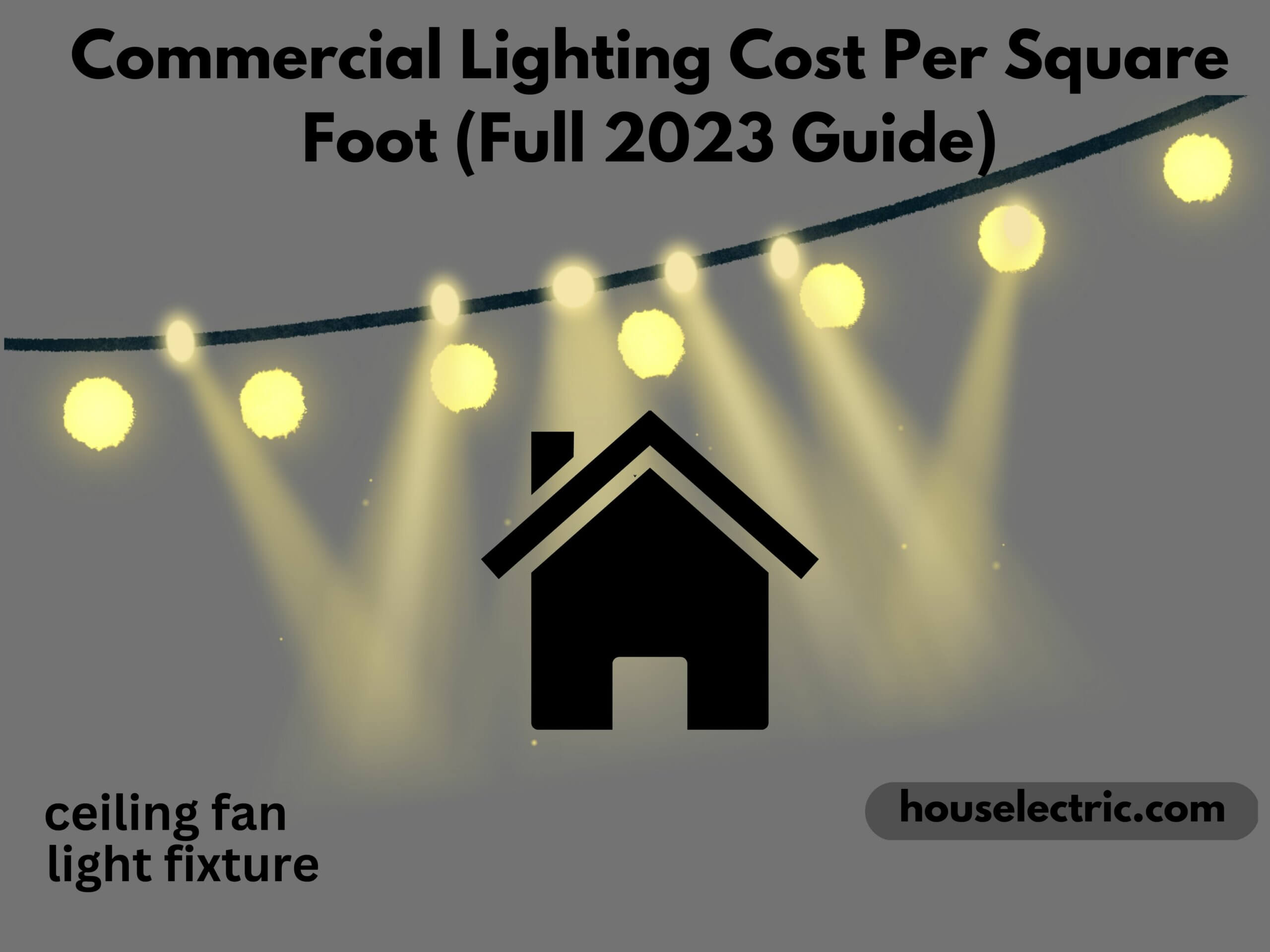 Lighting Cost Per Square Foot