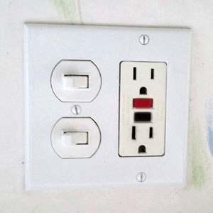 Red Light on GFCI Outlet